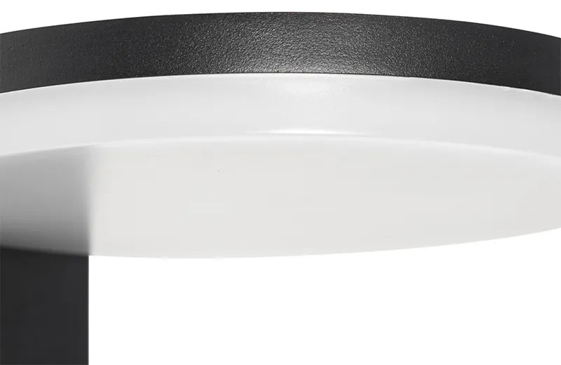 Moderná vonkajšia nástenná lampa čierna vrátane LED IP54 - Esmee