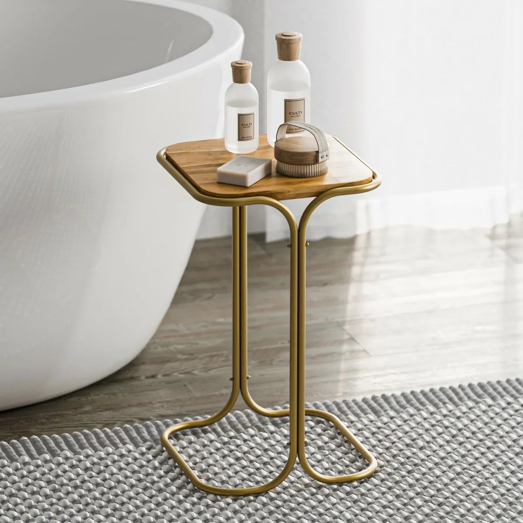 Odkladací stolík Sam Gold and Natural