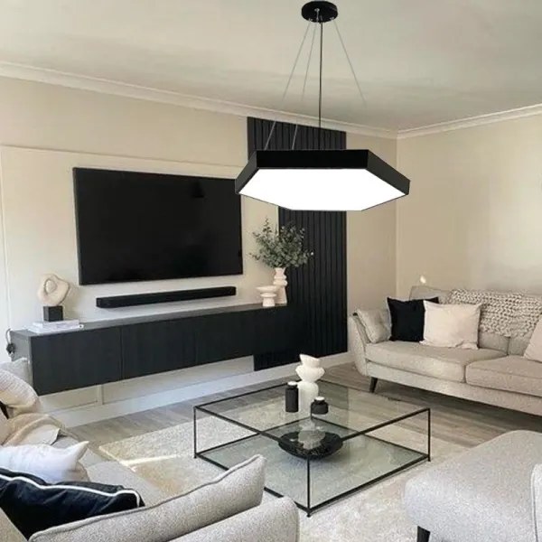 LED Luster na lanku LED/40W/230V 4000K pr. 60 cm