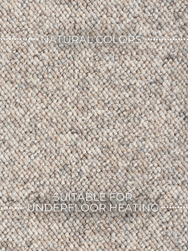 ELLE Decoration, Kusový koberec Wolly Ultra 106230 Dark Cream z kolekcie Elle, 160x230, béžová, obývacia izba