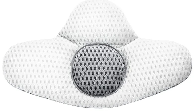 Verk 01914 Bedrový vankúš 40 x 30 cm bielošedá