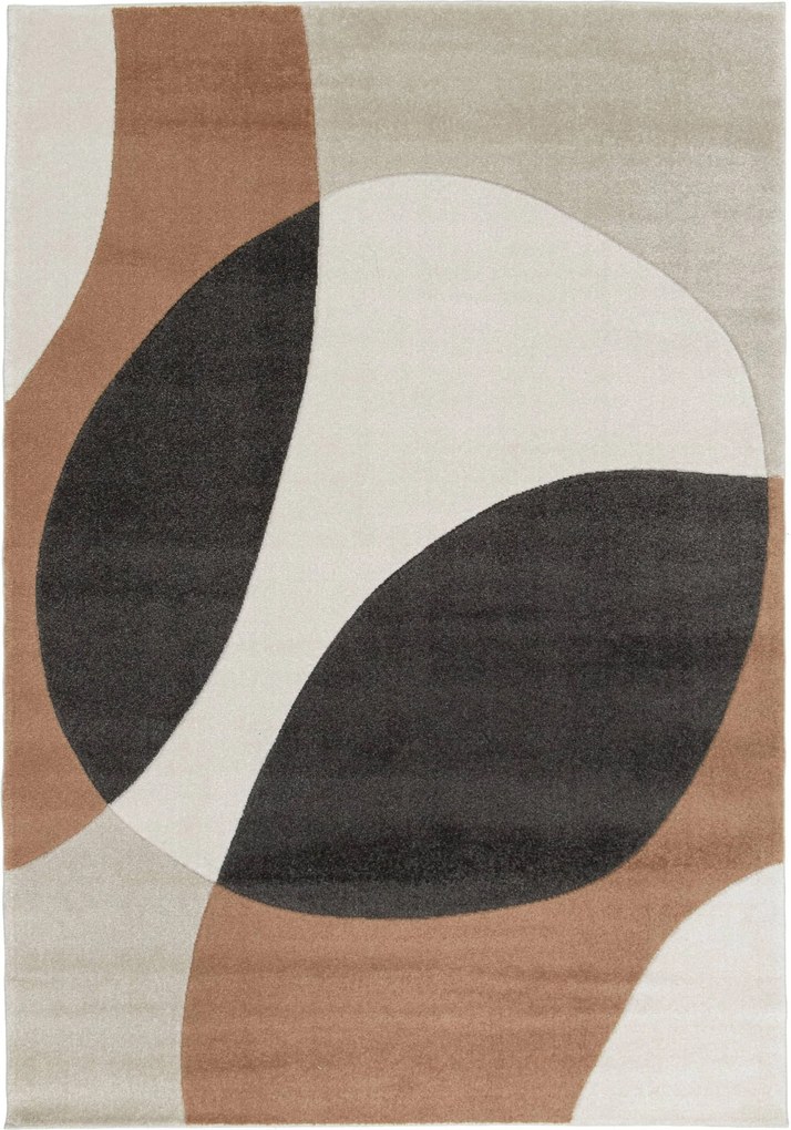 DY Moderný koberec s geometrickým vzorom Ladon 01 Rozmer: 120x170 cm