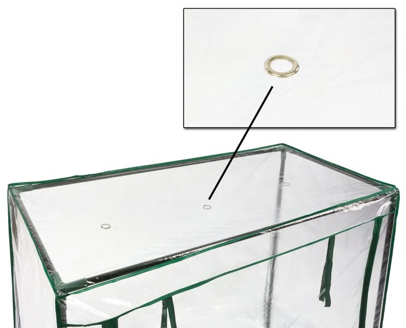 DEMA Fóliovník na paradajky 100x50x150 cm