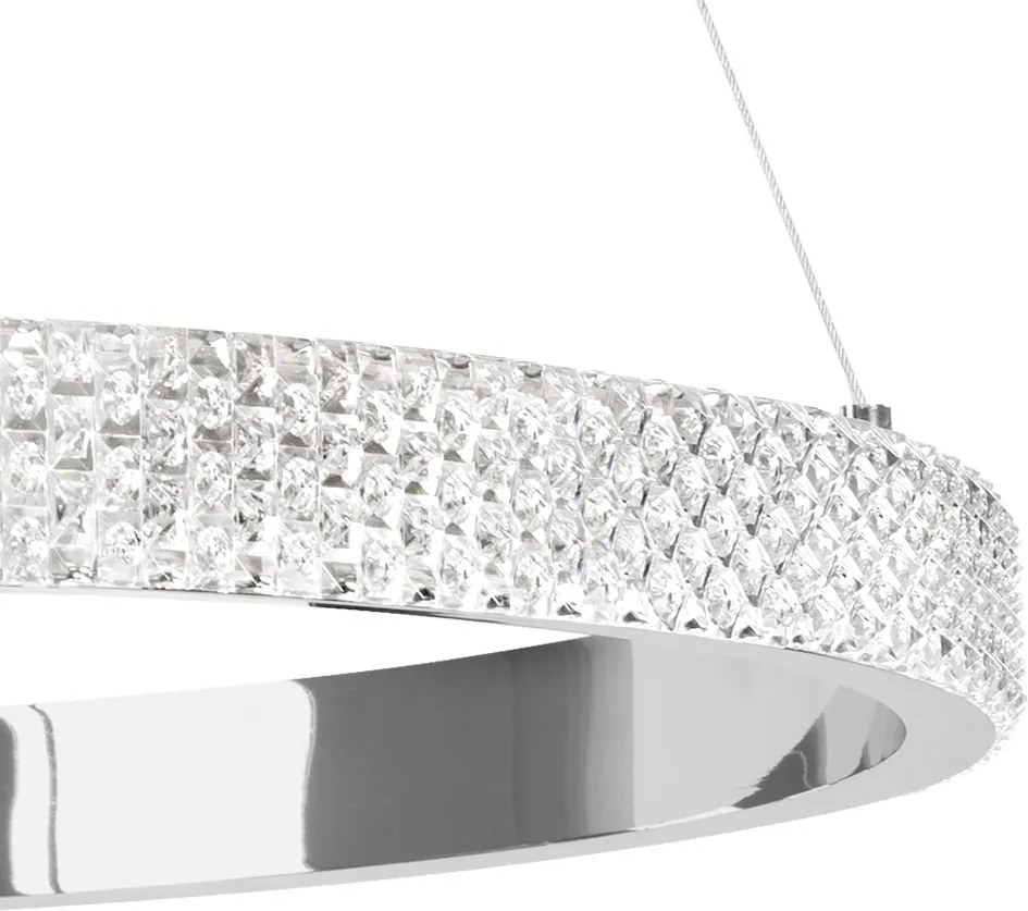 Toolight Toolight, LED stropné svietidlo 23W APP1511-CP, chrómová, OSW-05472