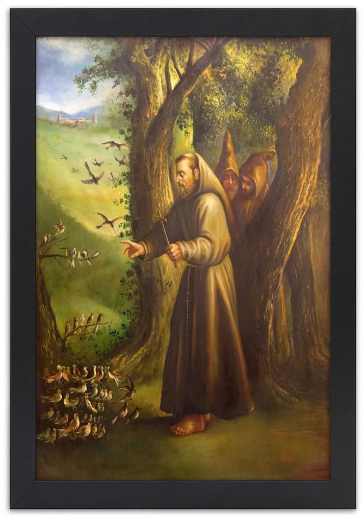 Gario Plagát Svätý František z Assisi Farba rámu: Bez rámu, Rozmery: 30 x 45 cm