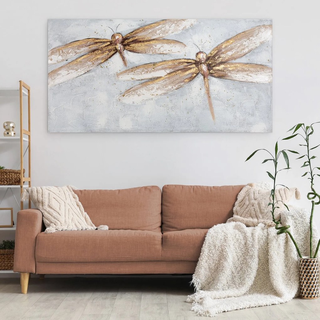 EUROFIRANY RUČNE MAĽOVANÝ OBRAZ 662 60X120 CM