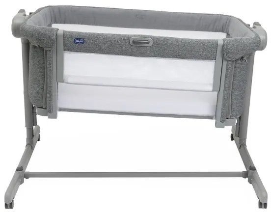 Chicco - Detská postieľka 2v1 NEXT2ME MAGIC EVO tmavošedá