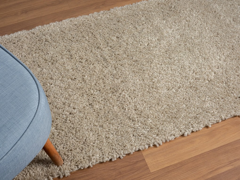 My Flair, Behúň My Shaggy beige, 80x300, béžová, chodba / predsieň