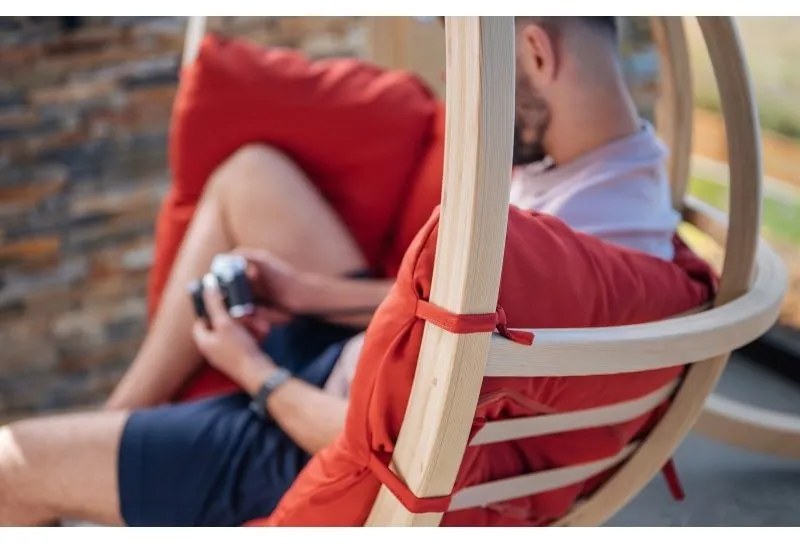 Závesné hojdacie kreslo O-Zone Swing Pod šedé