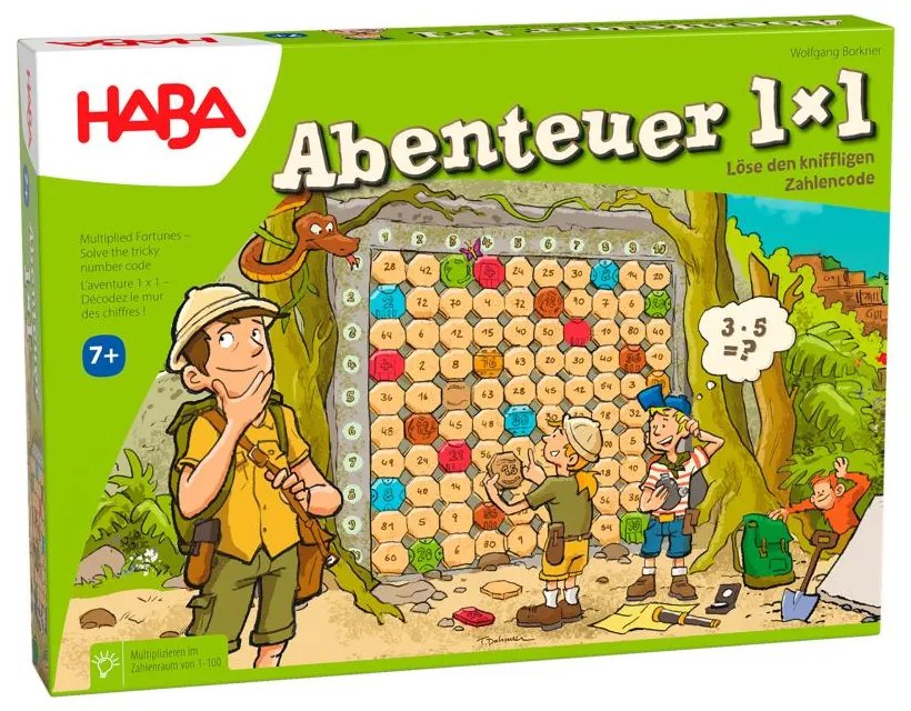 Haba Spoločenská hra pre deti Dobrodružstvo 1x1 od 7 rokov
