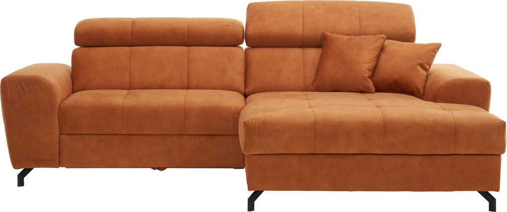 XXXLutz ROHOVÁ SEDAČKA, textil, oranžová Carryhome - Sedačky - 000812004402