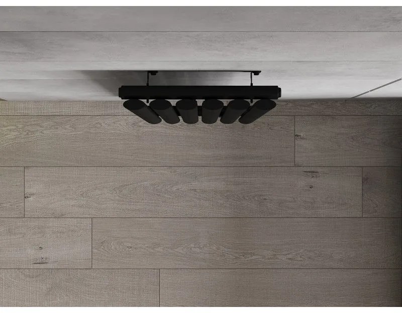 Mexen Oregon, vykurovacie teleso 1200 x 360 mm, 417 W, čierna, W202-1200-350-00-70