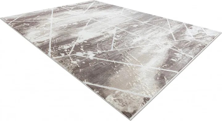 Dywany Łuszczów, AKCIA: 120x170 cm Kusový koberec Core 1818 Geometric ivory/white, béžová, chodba / predsieň