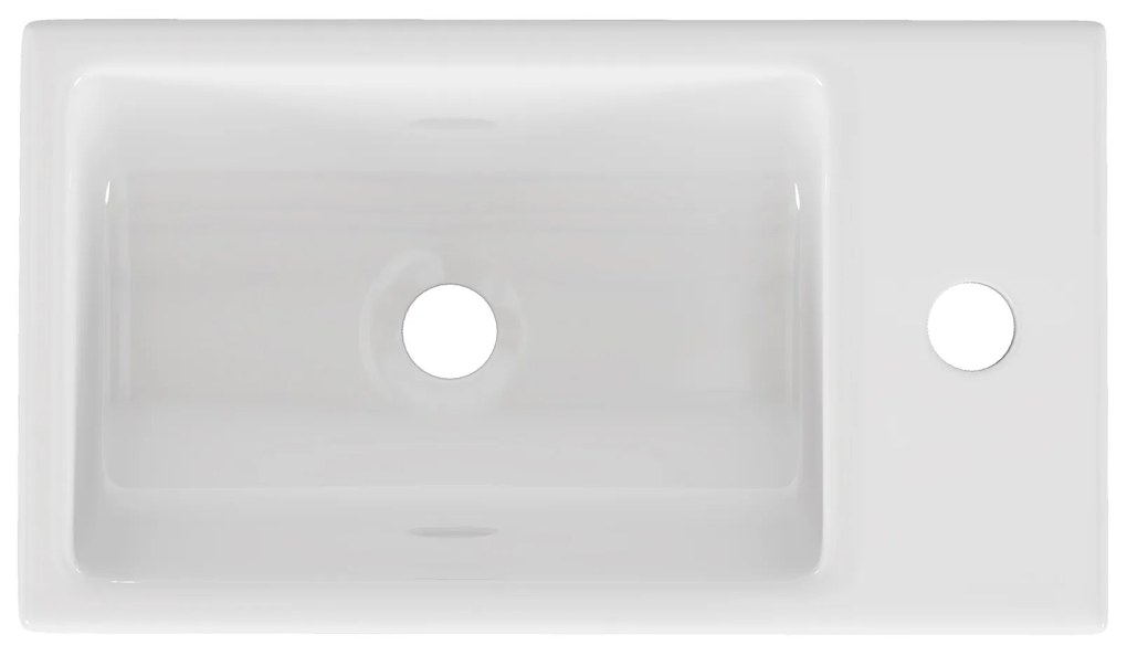 Voľne stojaca skrinka s umývadlom Houseland Ruvin 46 cm sivá