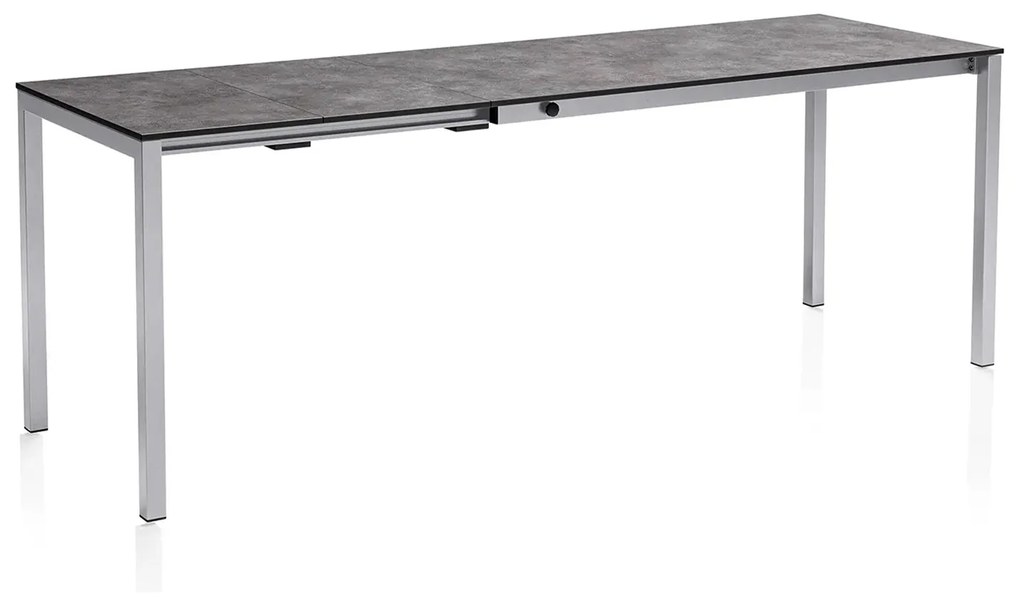 Cubic HPL rozťahovací stôl antracit 140-210 cm
