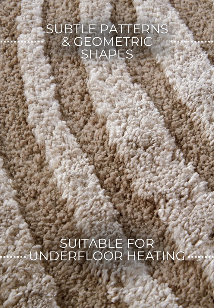 AKCIA: 200x280 cm Kusový koberec Gallery 106084 Beige z kolekcie Elle, béžová, obývacia izba, ELLE Decoration