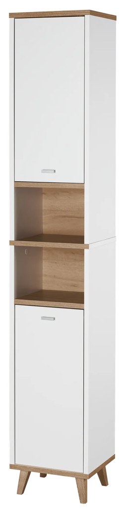 Livarno home Vysoká skrinka do kúpeľne Corfu, 32 x 180 x 28 cm (100385956)