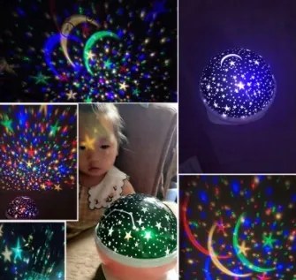 BERGE LED nočný projektor - viac variant