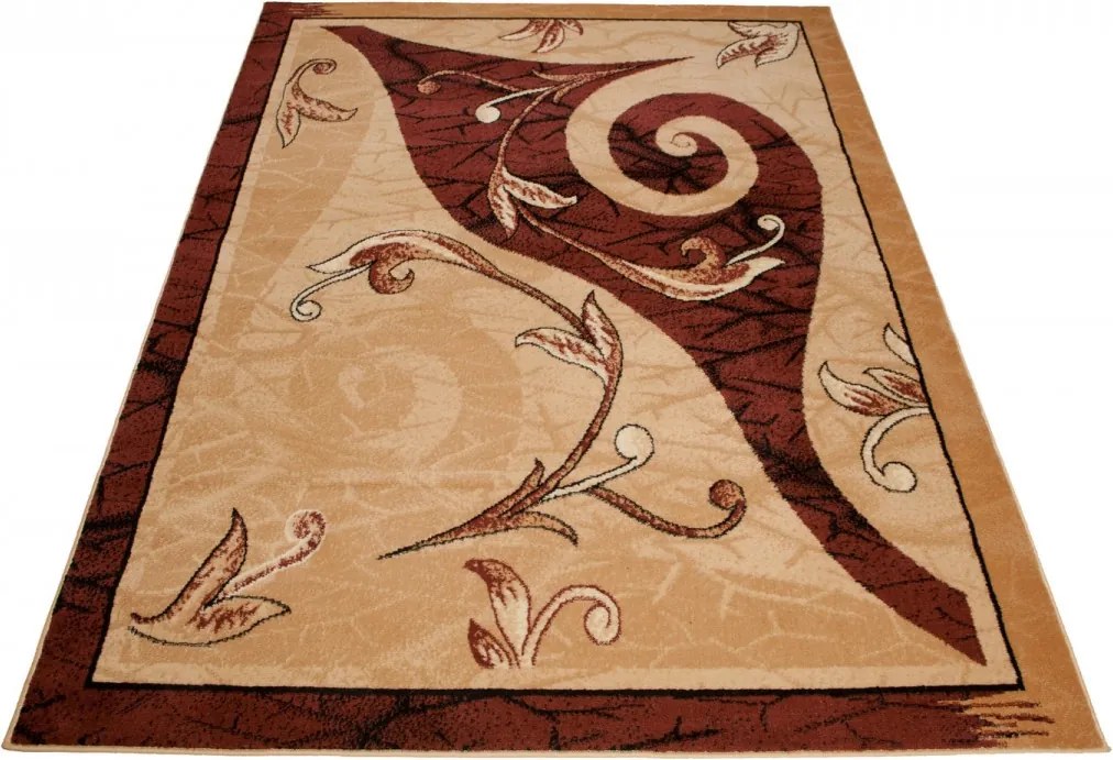 TA Koberec 5442A HNEDÝ ATLAS PP Rozmer: 160x220 cm