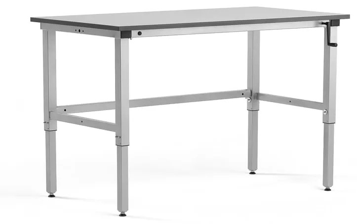 Dielenský stôl MOTION, nastaviteľný, 1500x800 mm, nosnosť 150 kg