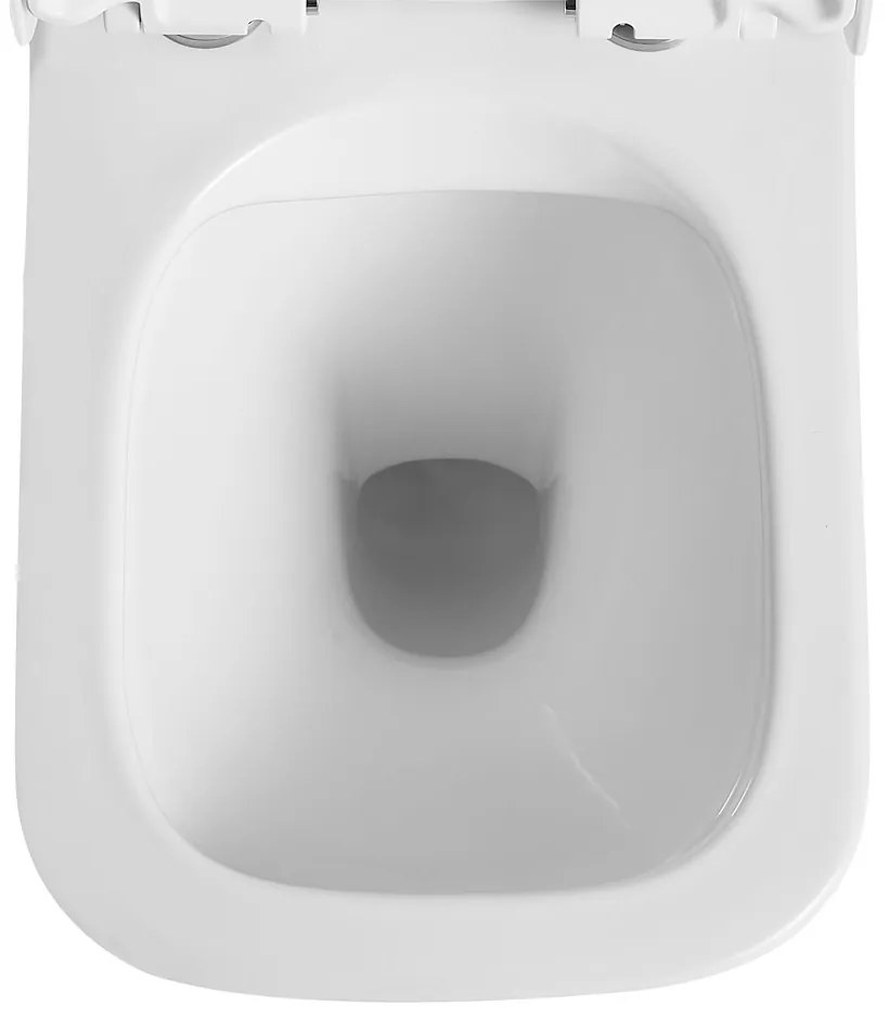 Mereo Mereo, WC závesné kapotované, RIMLESS, 490x340x350, keramické, vr. sedátka, MER-VSD83S