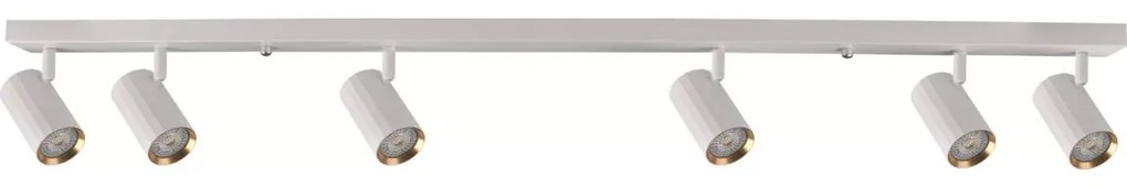 Bodové svietidlo NICEA 6xGU10/10W/230V biela