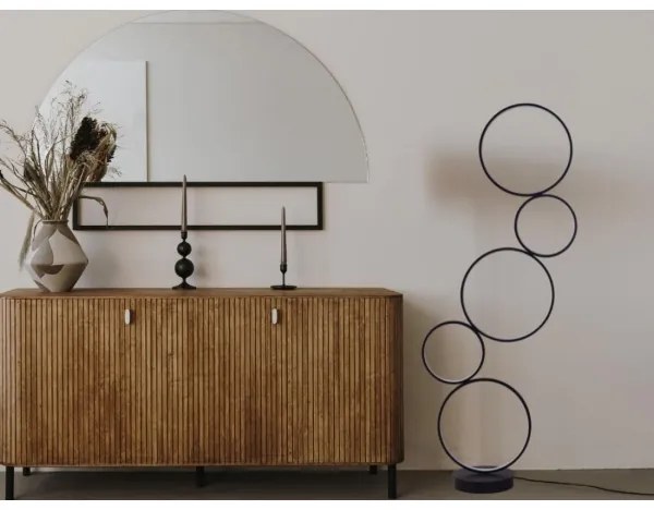 LED Stmievateľná stojacia lampa LED/85W/230V 3000-6500K + diaľkové ovládanie