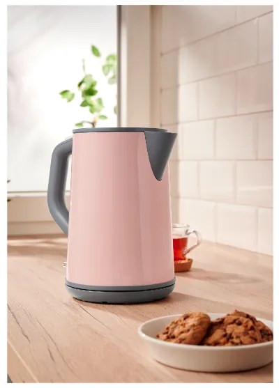 Silvercrest® Rýchlovarná kanvica Swkc 3000 F4/Swkc 2200 F4/Sowkc 3000 F4 (bledoružová) (100392998)