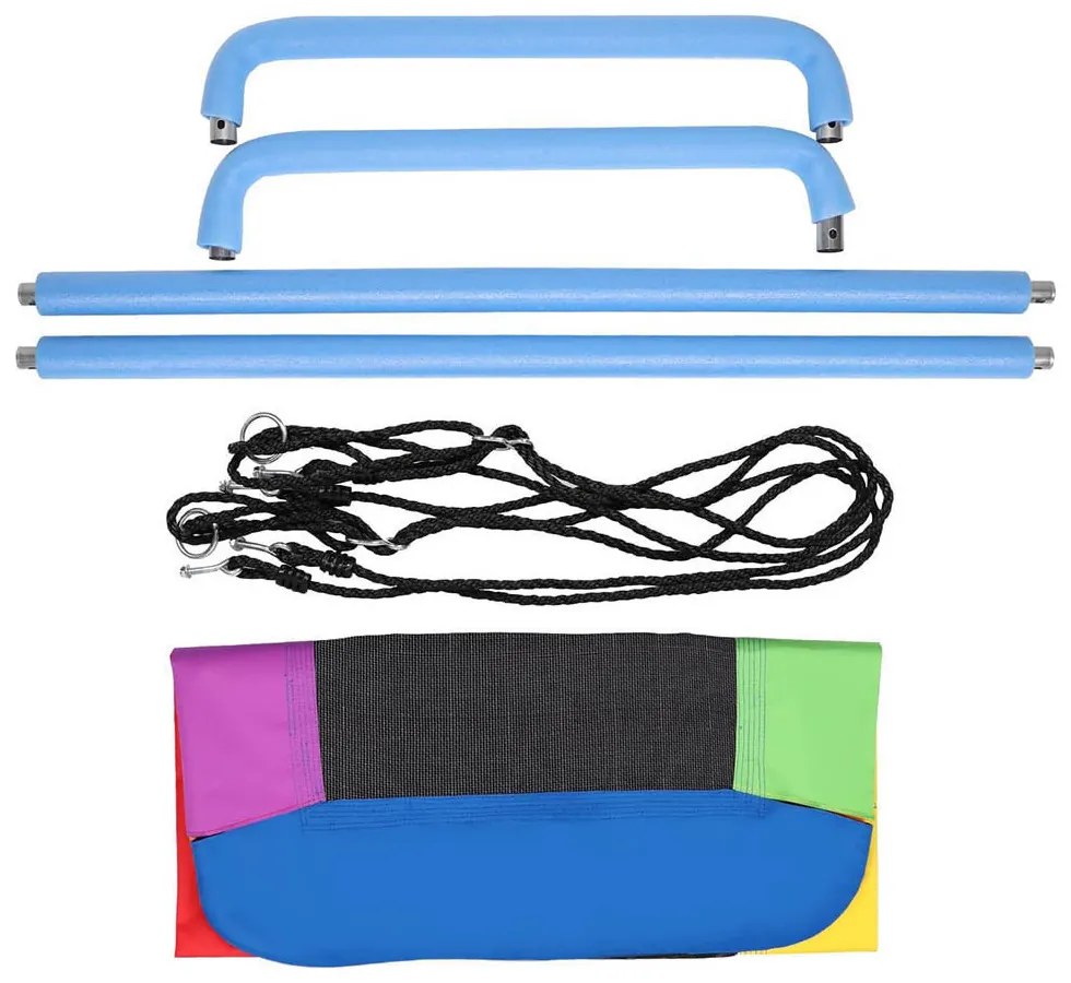 Hojdačka bocianie hniezdo, 150x80 cm, farebná