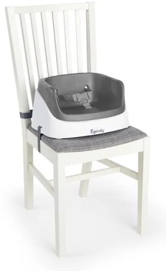 Ingenuity - Podsedák na jedálenskú stoličku 2v1 SMARTCLEAN TODDLER šedá