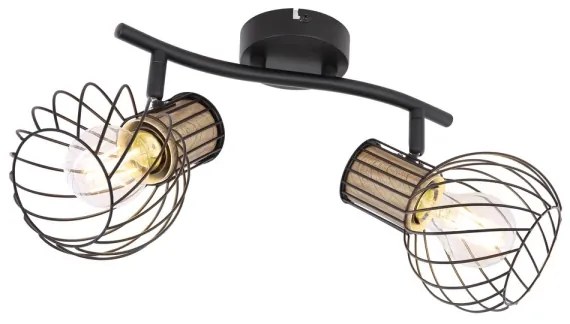 Globo 54012-2S - Bodové svietidlo LUISE 2xE27/40W/230V