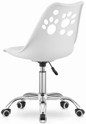 Bestent Kancelárska stolička biela PAW Basic