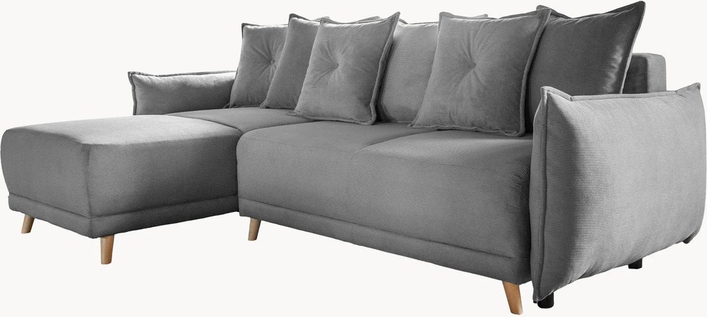 Menčestrová rohová pohovka's úložným priestorom Lazy Lukka