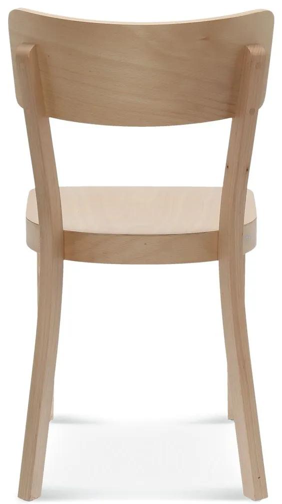 FAMEG Solid - A-9449 - jedálenská stolička Farba dreva: buk štandard, Čalúnenie: dyha