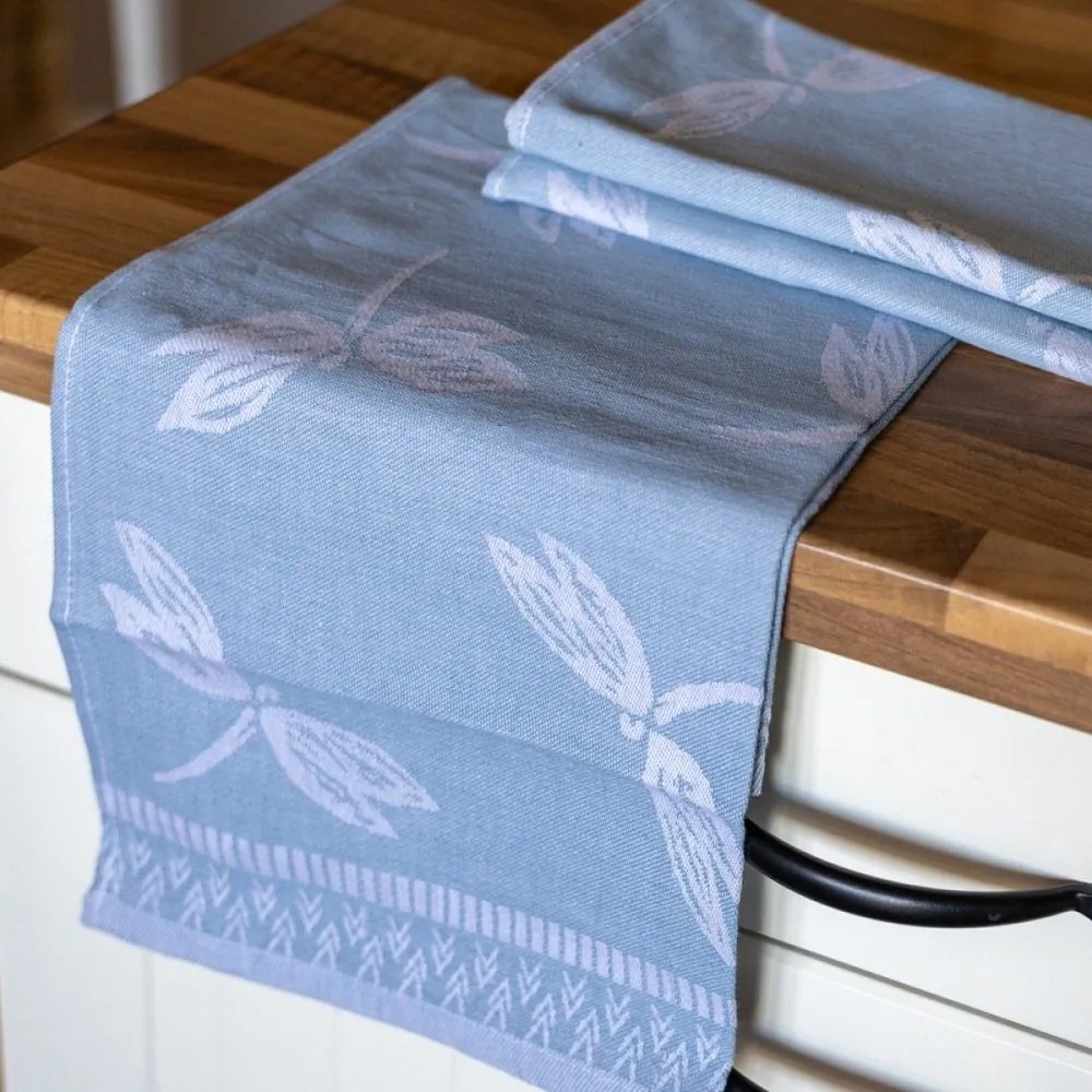 Polášek Utierka Egypt s motívom – 3 ks - č. 97 | Sivá / vážky