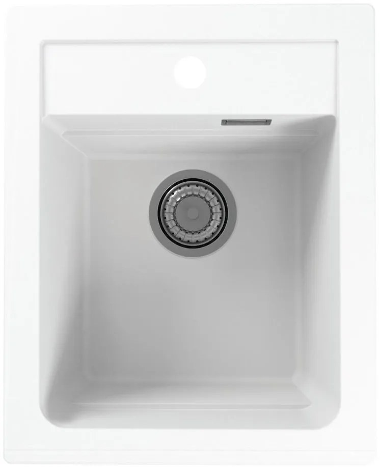 ALVEUS 1139079 - Kuchynský drez ATROX 50x40 cm granit/biela