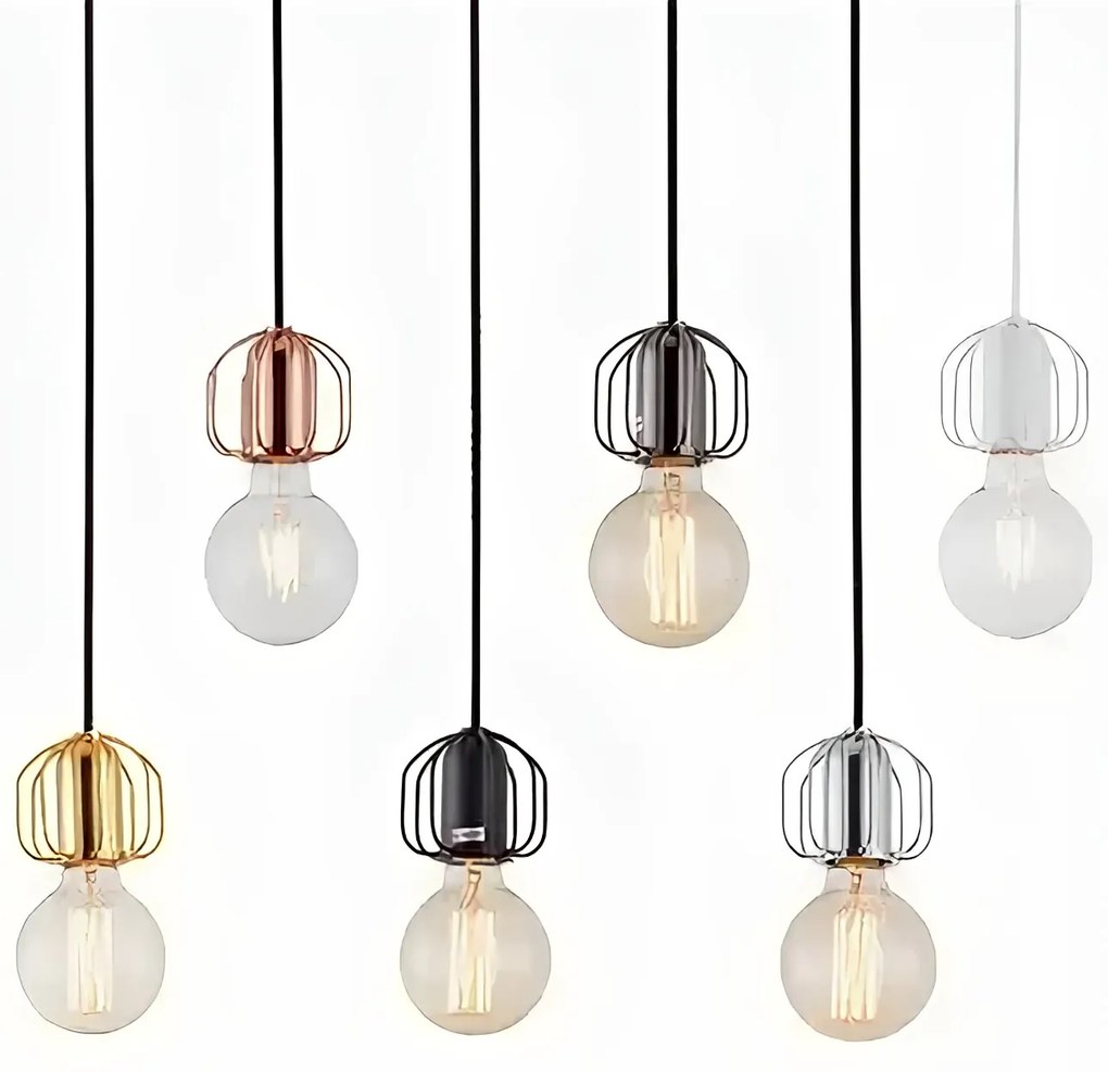 Toolight - Stropná lampa 1xE27 APP594-1CP, chrómová, OSW-09891
