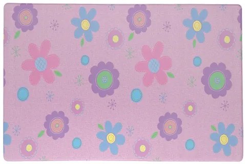 Koberce Breno Kusový koberec Dwinguler Rastlinná záhrada, ružová, viacfarebná,140 x 230 cm