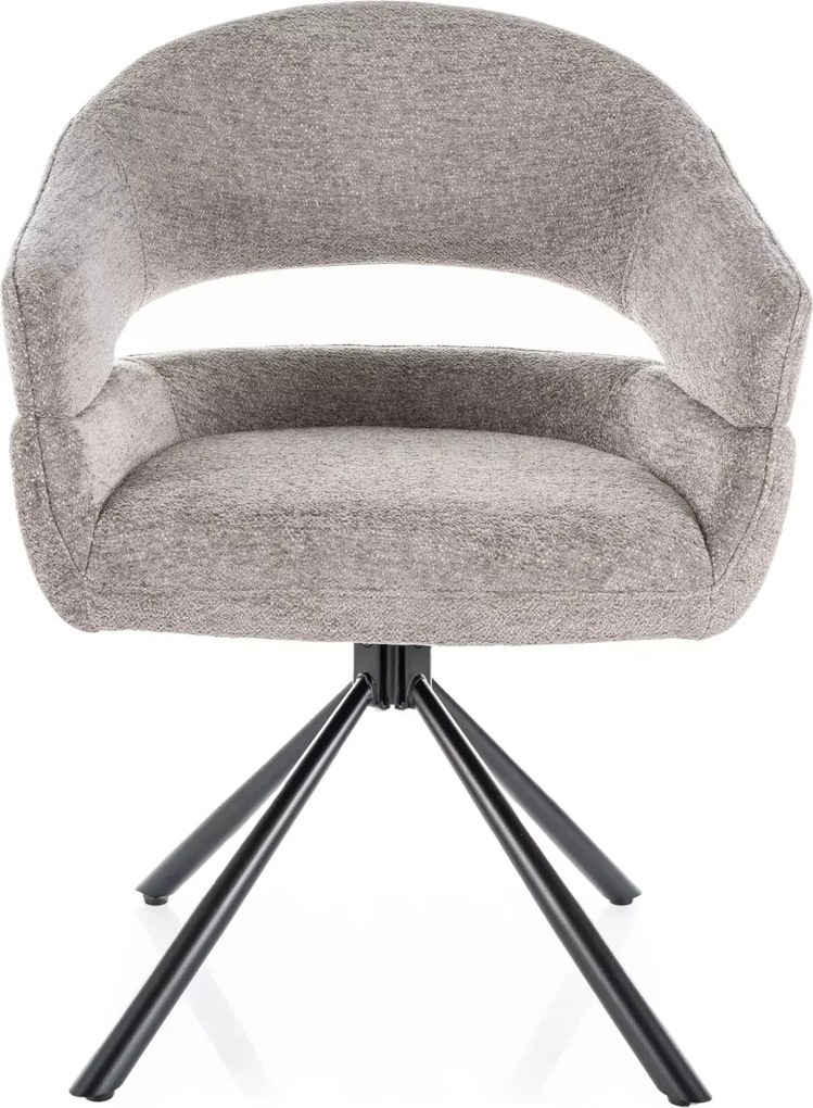 SI Stolička Borgo Raven sivý