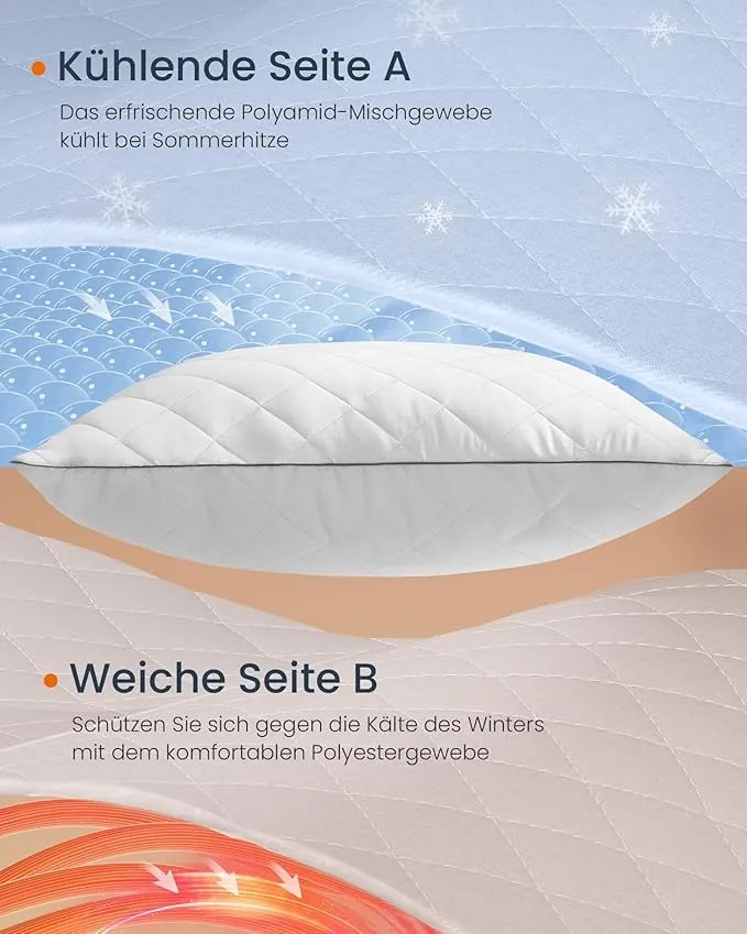 Obliečky na vankúše 2-dielne, obojstranné, 80 × 80 cm