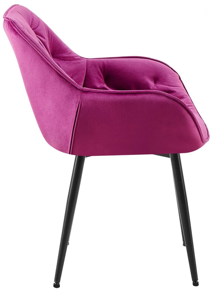 Stolička Tanna - zamat - Fialová