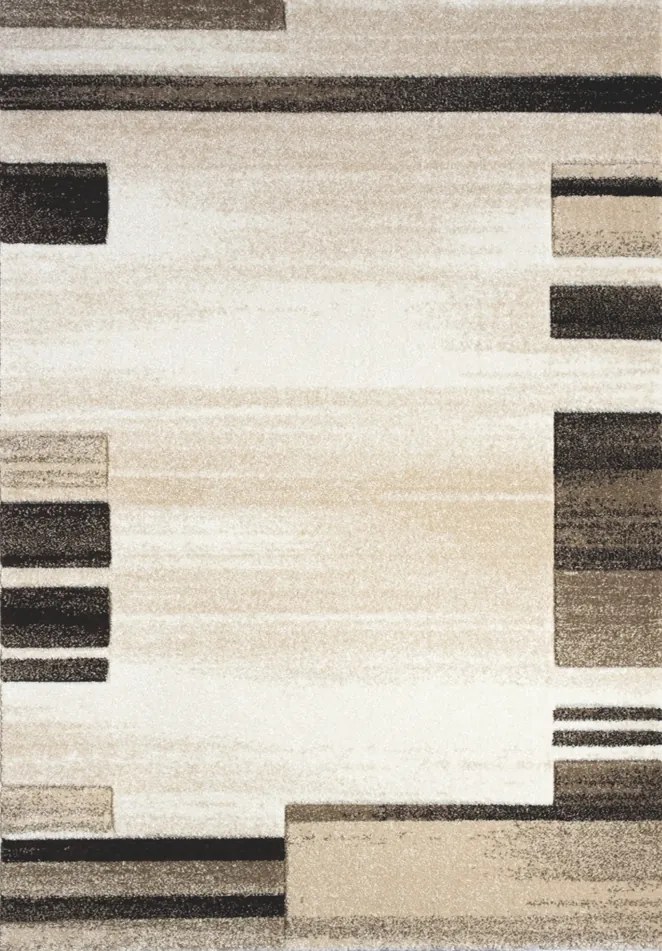 Spoltex, Kusový koberec Livia cream F 980, 200x290, béžová, chodba / predsieň