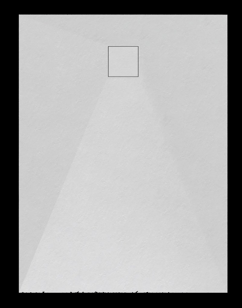 Gamma Erga Oldaf, SMC obdĺžniková sprchová vanička 160 x 90 cm, biela matná, ERG-GMA-OL-90160