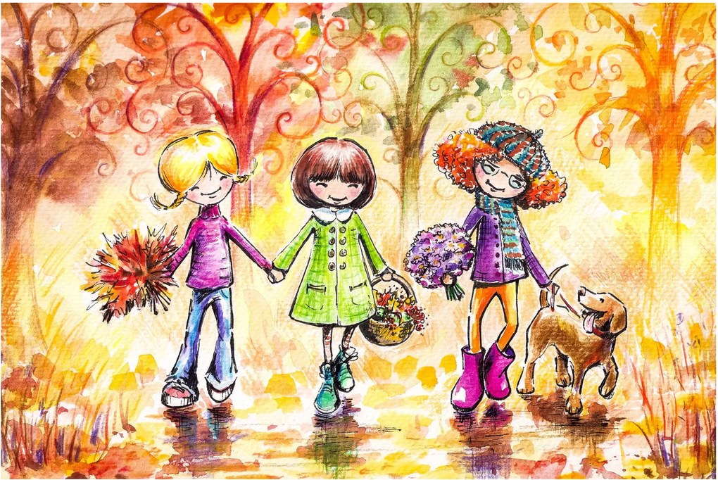 Obraz - Priateľstvo (90x60 cm)
