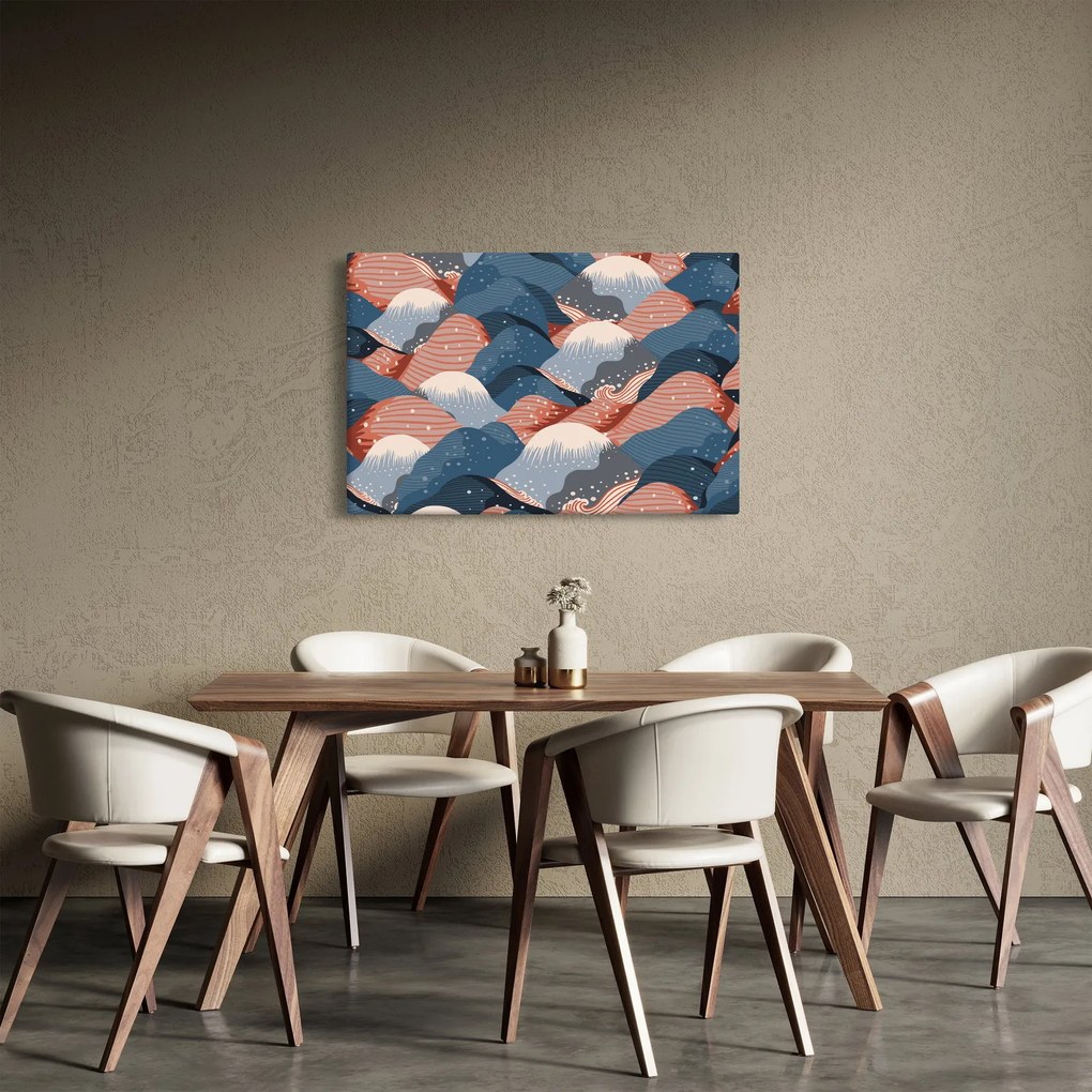Obraz - Japonské vlny (90x60 cm)