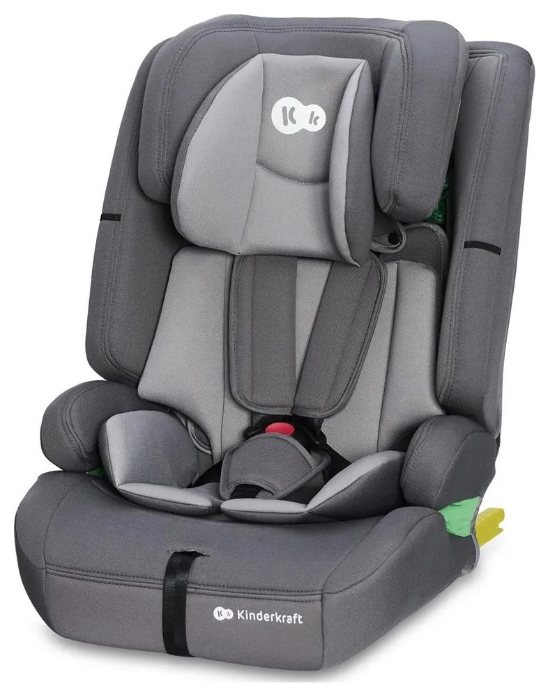 KINDERKRAFT - Autosedačka SAFETY FIX 2 i-Size (76-150 cm) šedá