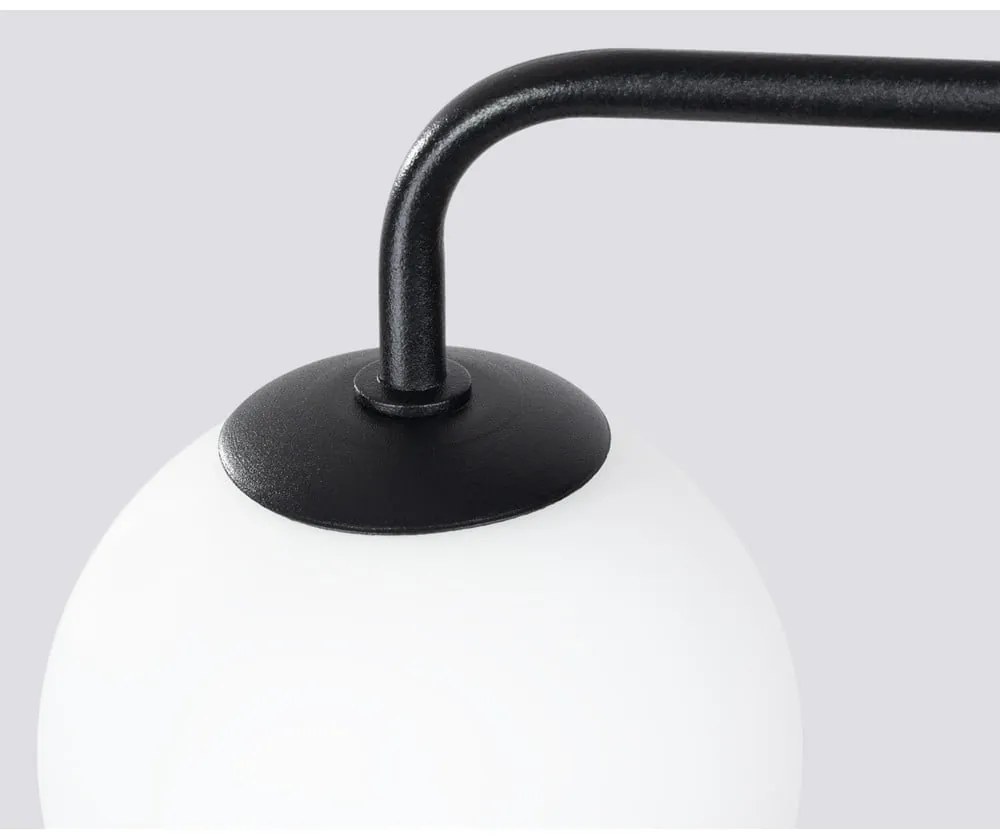 Čierno-biele nástenné svietidlo Beam – Nice Lamps