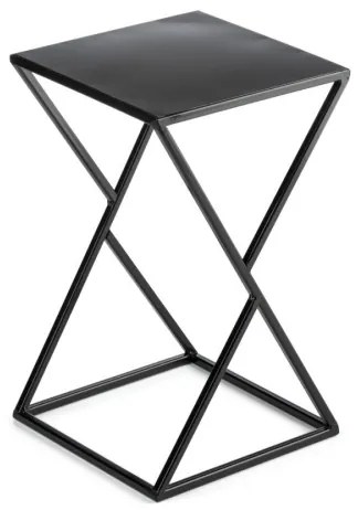 Stojan na kvety LOFT 40x23,5 cm čierna