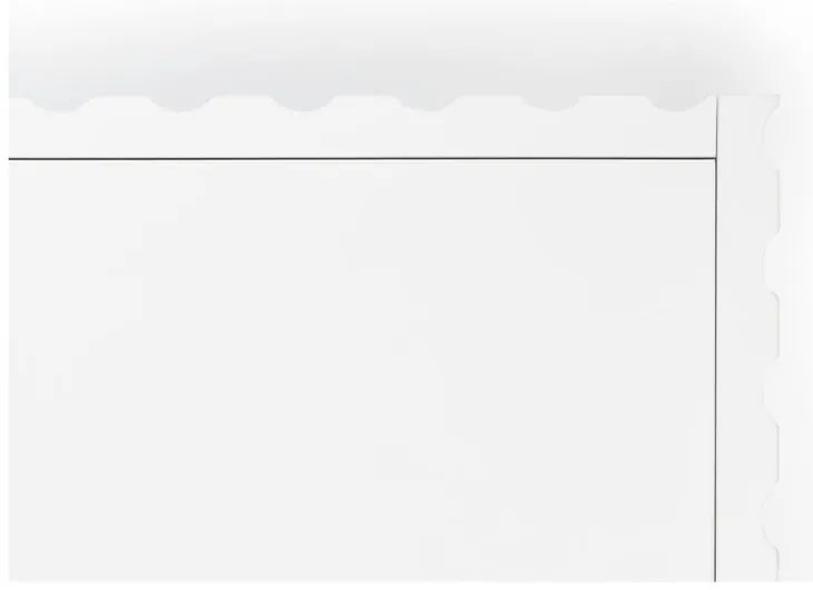 Biela TV komoda Teulat Doric