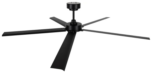 Lucci air 21616149 - Stropný ventilátor MONZA IP55 čierna + diaľkové ovládanie